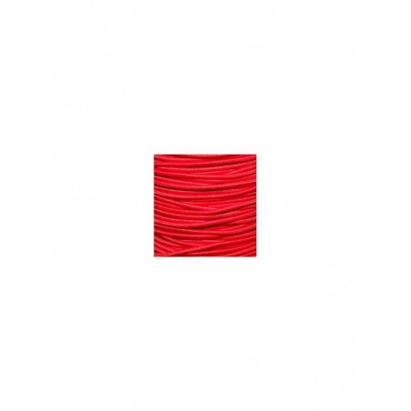 Cordon élastique rouge - www.