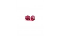 Boule à facettes 3mm. Rubis