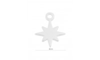 Pendentif étoile polaire 8mm
