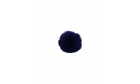 Pompon de 20 mm. Bleu marine