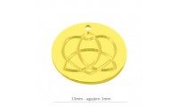 Pendentif coeur Trinity...