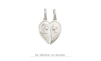 Pendentif coeur paire,...