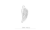 Pendentif d’aile de 13 mm...