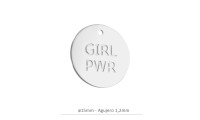 Pendentif girl power de 15...