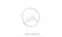 Pendentif montagne de 18 mm...