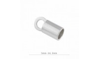 Embout tube de cordon de 3 mm.