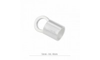 Embout tube de cordon de 4 mm.
