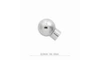 Embout demi-boule 6,5 mm...