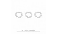 Anneau rond. Filetage 1.4mm...