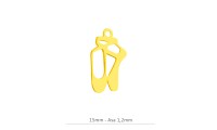 Pendentif ballerine 15mm...