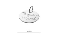Pendentif je t’aime maman...