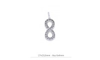 Pendentif infini avec...