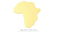 Pendentif Africa 22 mm en...