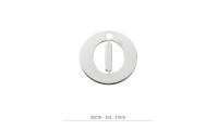 Pendentif rond Charm lettre...