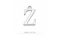 Pendentif lettre Z avec bague
