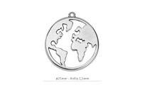 Pendentif mondial de 25 mm....