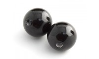 Perle de 6mm. Noir