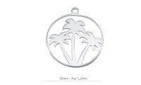 Pendentif palmiers ajourés...