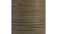 Cordon en cuir 1mm- Camel