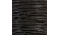 Cordon en cuir 1mm- Noisette