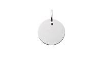 Pendentif rond en tôle de...
