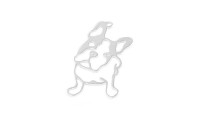 Pendentif buldog Français...