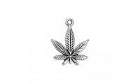 Pendentif feuille de...