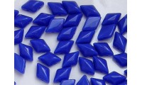 GEMDUO 8x5mm. Bleu opaque