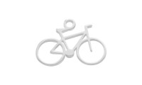 Pendentif vélo 15mm - trou...