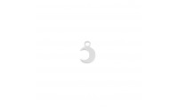Mini pendentif lune 10mm -...