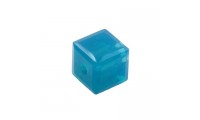 Cube 4mm. Opale Bleue des...