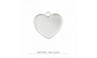 Pendentif coeur en argent...