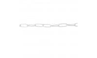 Chaîne avec maillon ovale...