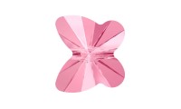Papillon 8 mm. Rose claire