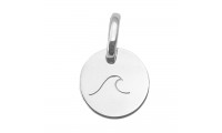 Petit pendentif rond vague...
