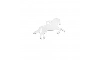 Pendentif mini cheval 10 mm...