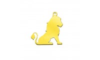 Pendentif lion 19 mm argent...