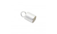 Embout tube pour cordon 4mm.