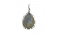 Pendentif goutte quartz...