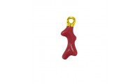 Pendentif en corail émaillé...