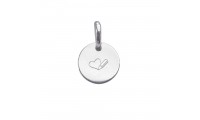 Petit pendentif rond crayon...