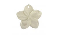 Pendentif fleur en nacre...
