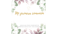 Ma première communion carte...
