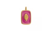 Pendentif ethnique en émail...