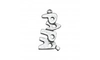 Pendentif papa 55x25mm