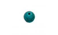 Boule turquoise verdâtre à...