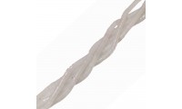 Rondelles d’agate 3 mm. Blanc