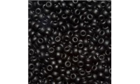Rocaille 11/0 Miyuki. Noir mat