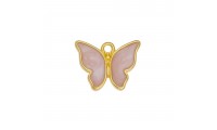 Pendentif papillon en émail...