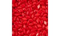 GEMDUO 8x5mm. Opaque Red